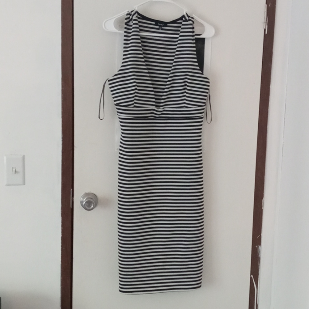 Low cut body con dress